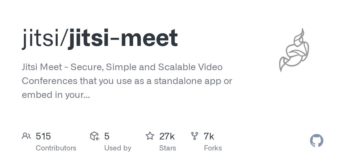 Репозиторий дня: Jitsi - отличная замена Google Meet
Аткуалочка на сегодняшний день, когда кто-то заблокировал Google Meet в РФ, а несколькими днями ранее и звонки чере Кацапа и Телегу | Сетка — социальная сеть от hh.ru