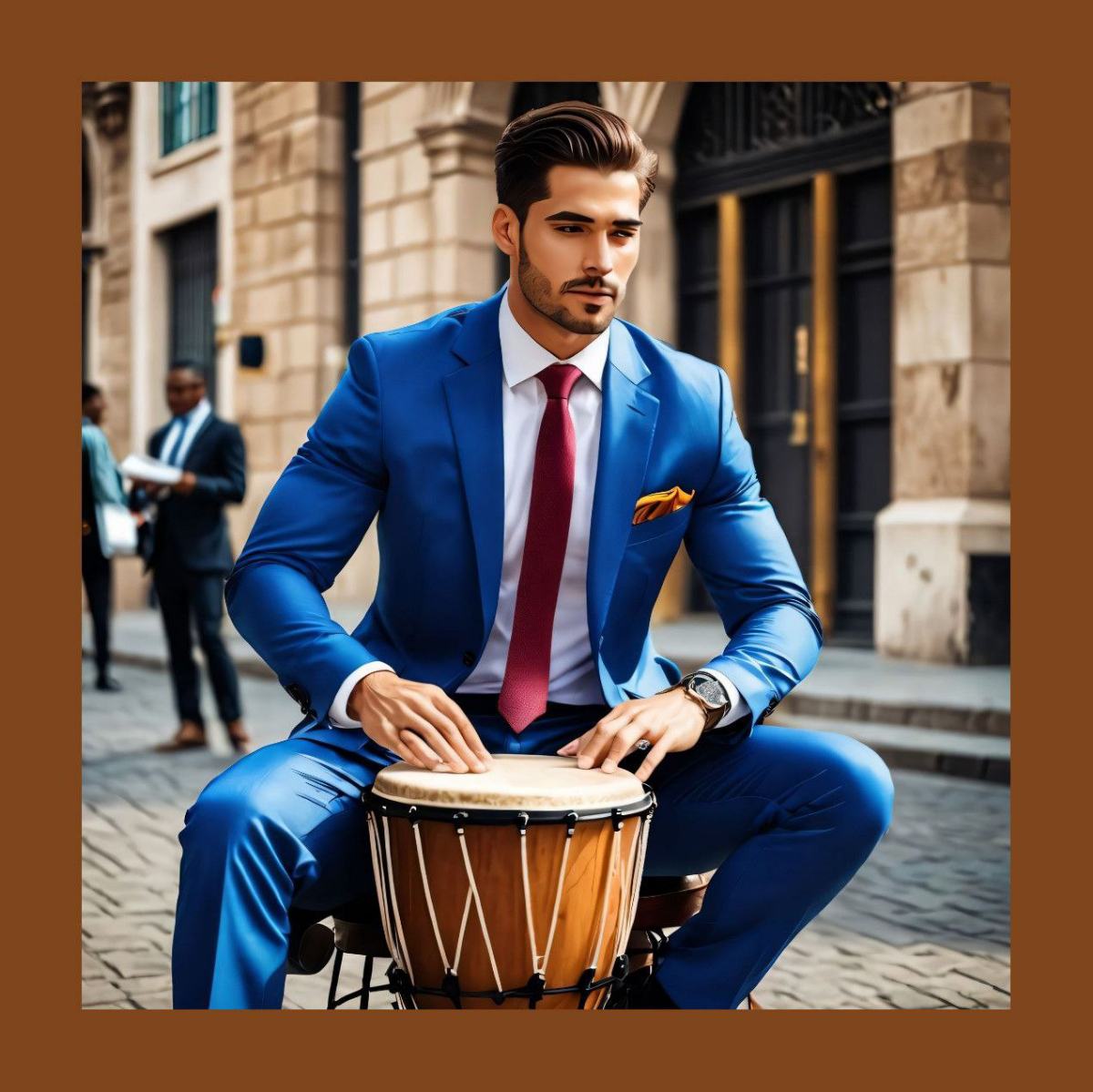 🥁 Ваш CEO бьёт в джембе вместо митингов? Это новый тренд или кризис жанра?  
Представьте: открываете дверь в опенспейс, а там ваш топ в дорогом костюме сидит в позе лотоса и отбивает ритм на барабане | Сетка — социальная сеть от hh.ru