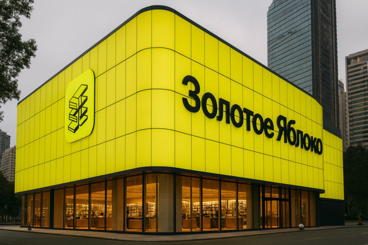 Золотое Яблоко откроет магазины в Китае, пишут Ведомости. Первая большая точка появится в многомиллионном Шанхае уже в следующем году | Сетка — социальная сеть от hh.ru
