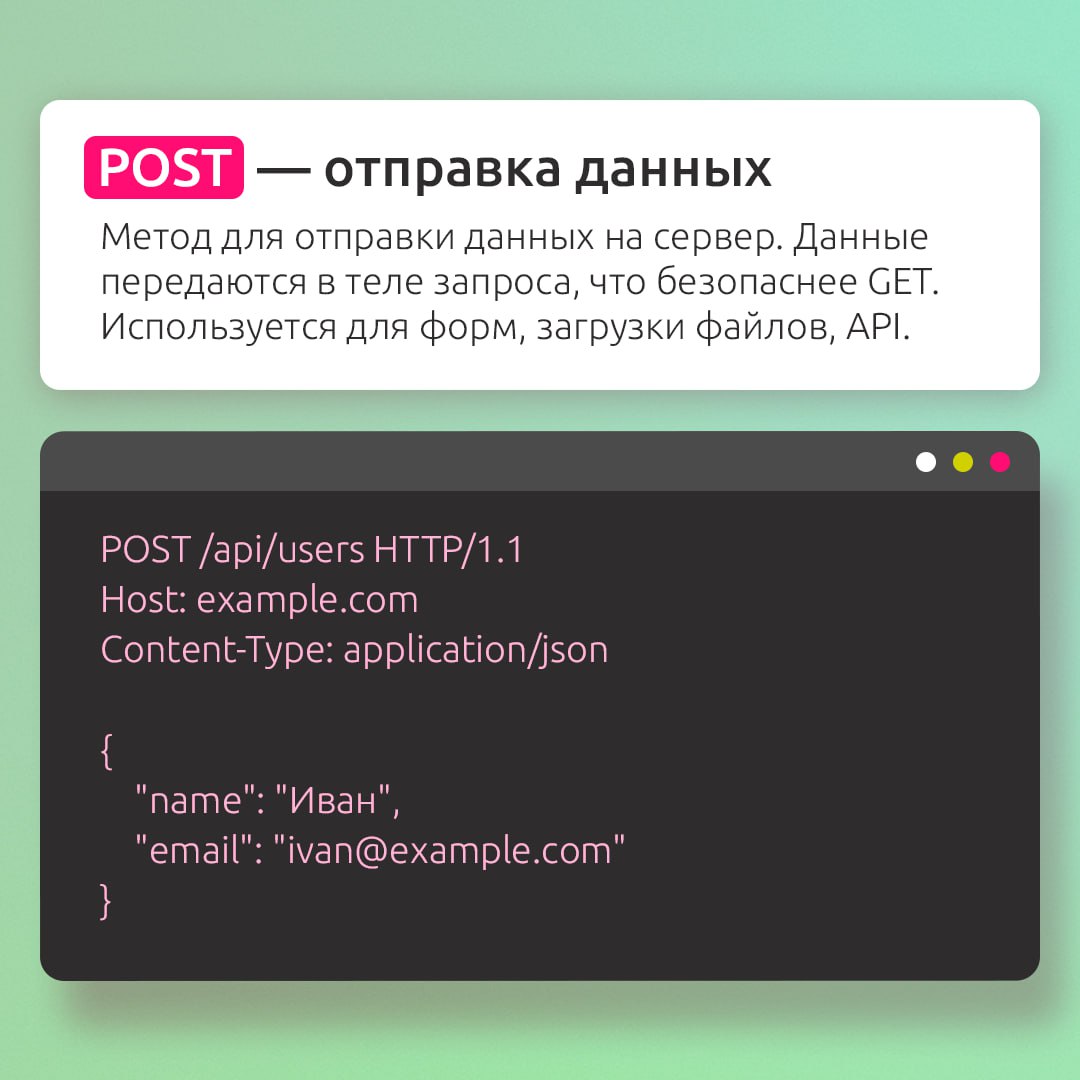Шпаргалка по HTTP-методам 🗂
HTTP — универсальный язык общения, с помощью которого передаются данные в Интернете | Сетка — социальная сеть от hh.ru
