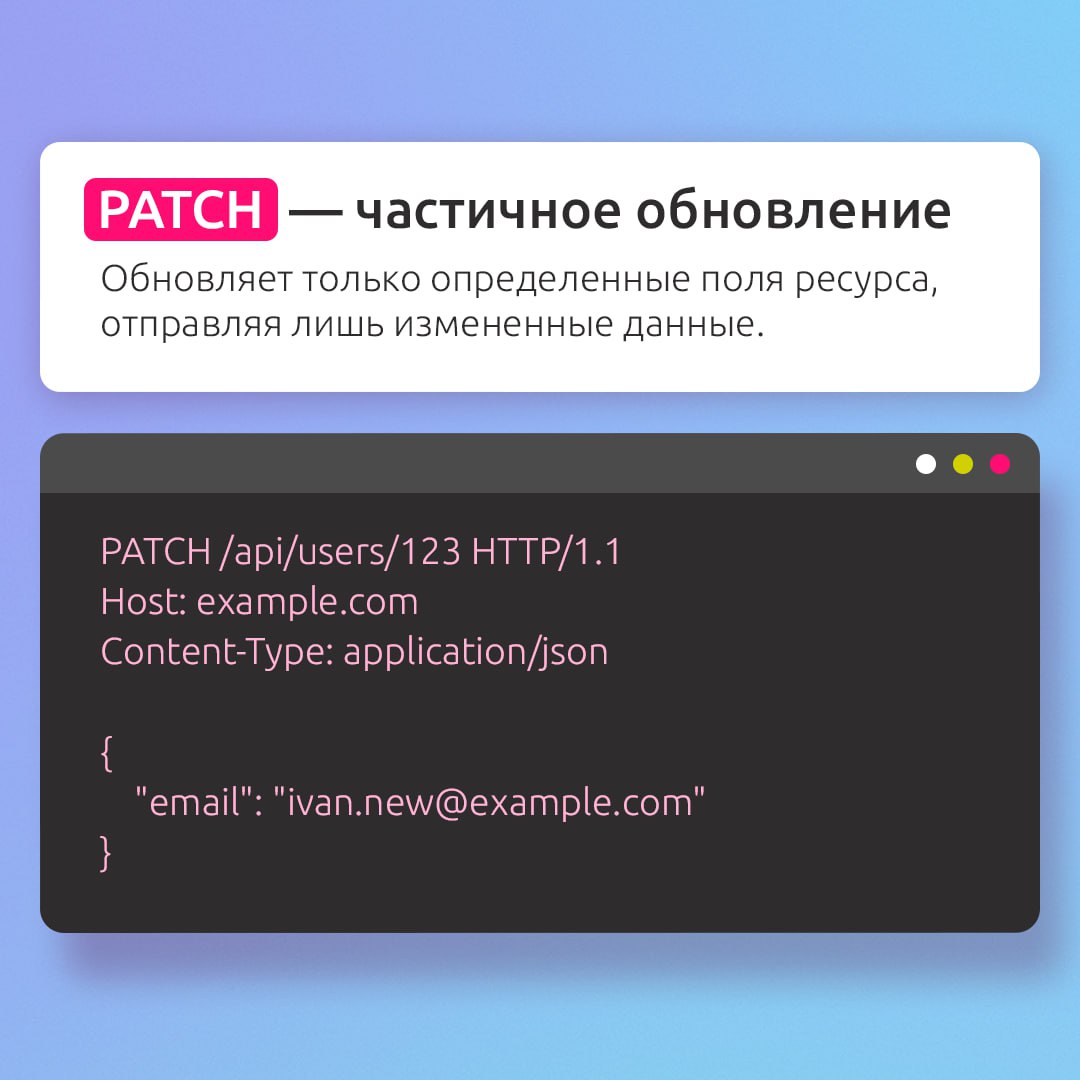 Шпаргалка по HTTP-методам 🗂
HTTP — универсальный язык общения, с помощью которого передаются данные в Интернете | Сетка — социальная сеть от hh.ru