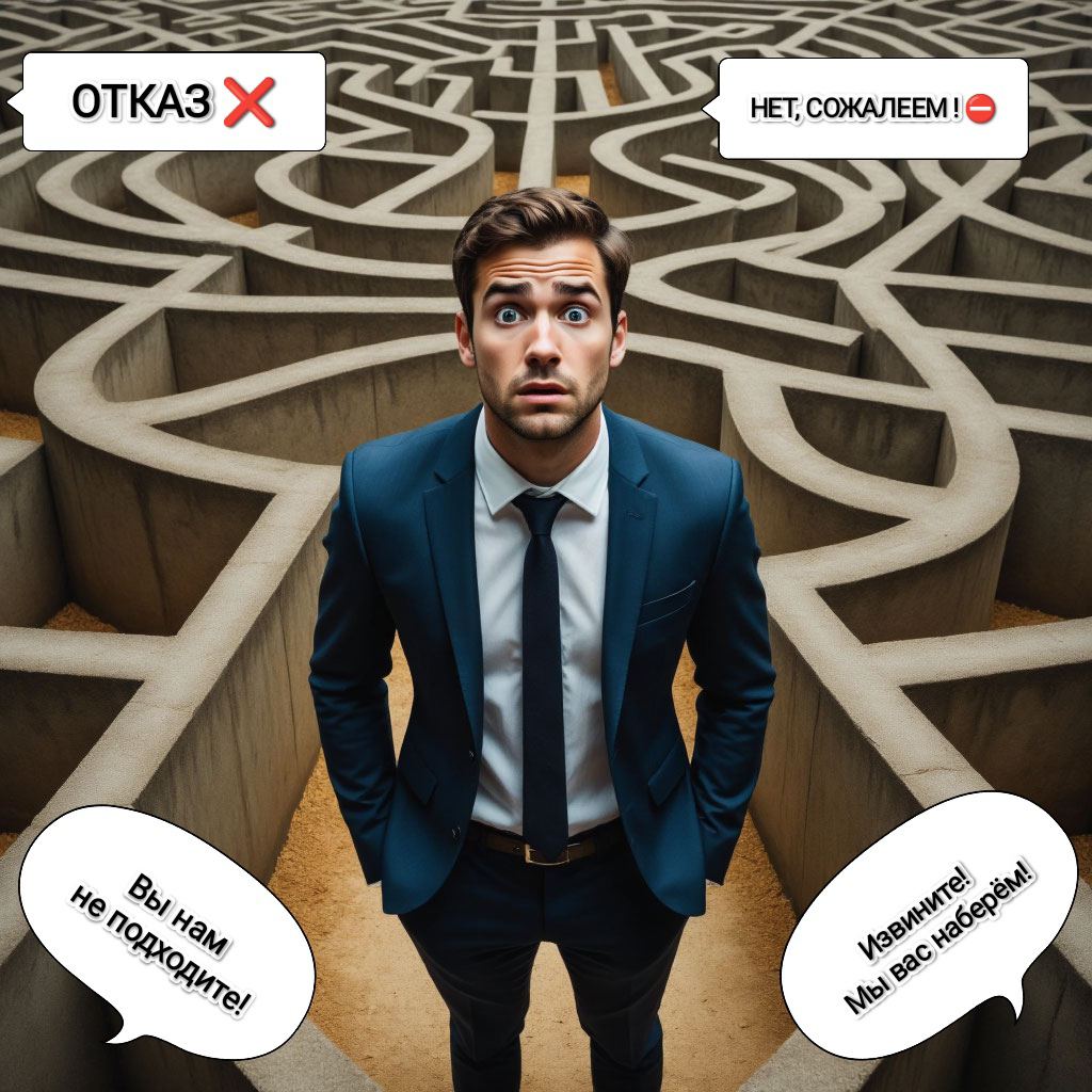 💔Отказали? Как справиться с отказом и сохранить мотивацию💪 | Сетка — социальная сеть от hh.ru