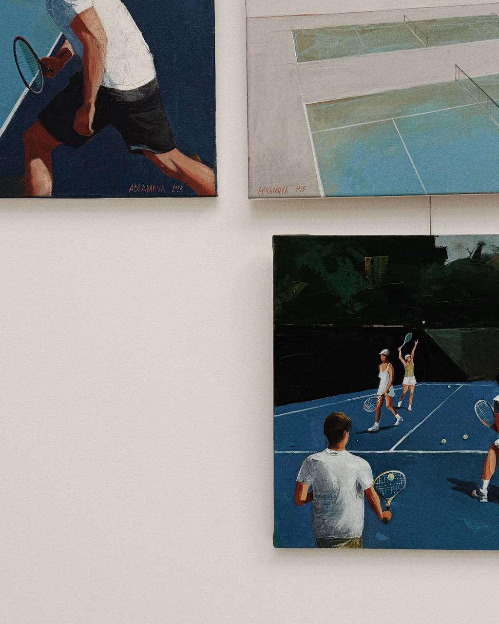 🎾 Во Дворце тенниса открылась бесплатная выставка «Геометрия движения»
ежедневно до 31 октября 07:00-23:00
Экспозиция представляет собой исследование спорта глазами современных художников
▫️Вход свобо... | Сетка — социальная сеть от hh.ru