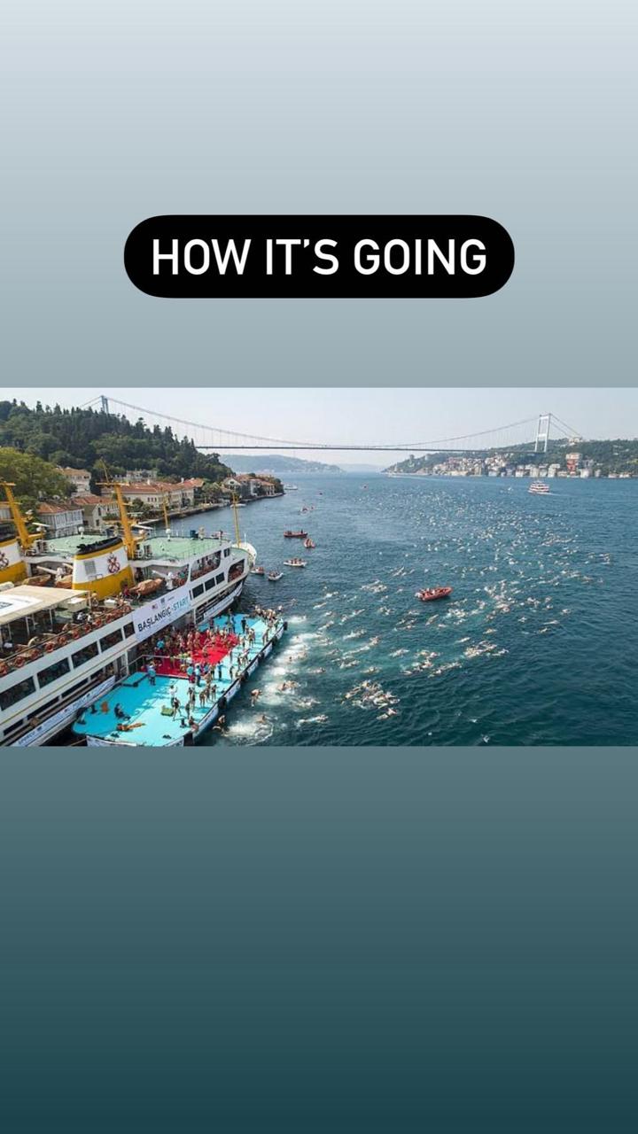 Я писала о том, что одним из классных моих спортивных достижений было пересечь Босфор вплавь — и сегодня юбилей этого мероприятия. Решила поделиться прошлогодними впечатлениями | Сетка — социальная сеть от hh.ru