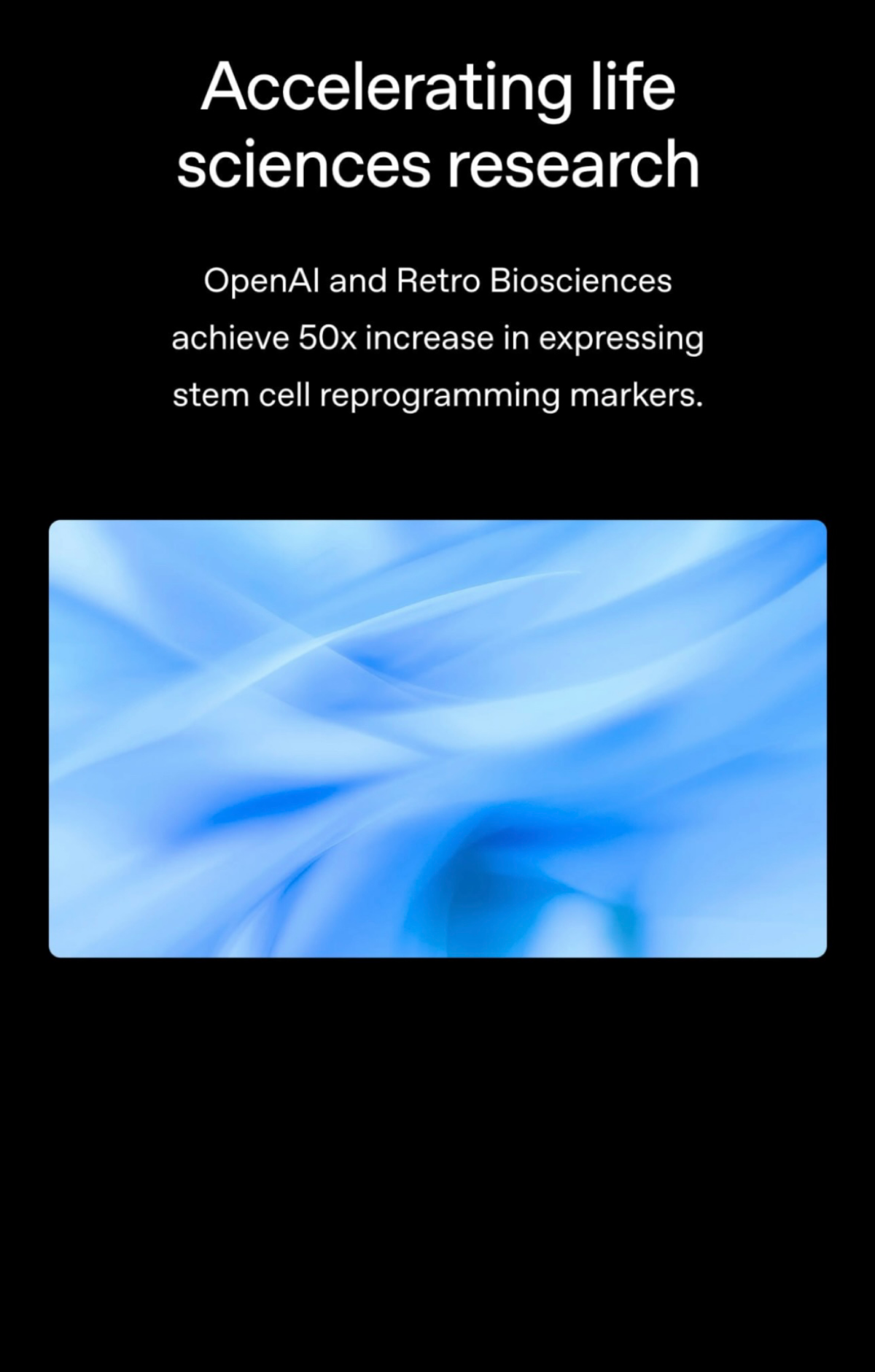 OpenAI остановила старость — нейросеть GPT-4b micro предложила новые версии белков ДНК, которые обратили процесс старения вспять | Сетка — социальная сеть от hh.ru