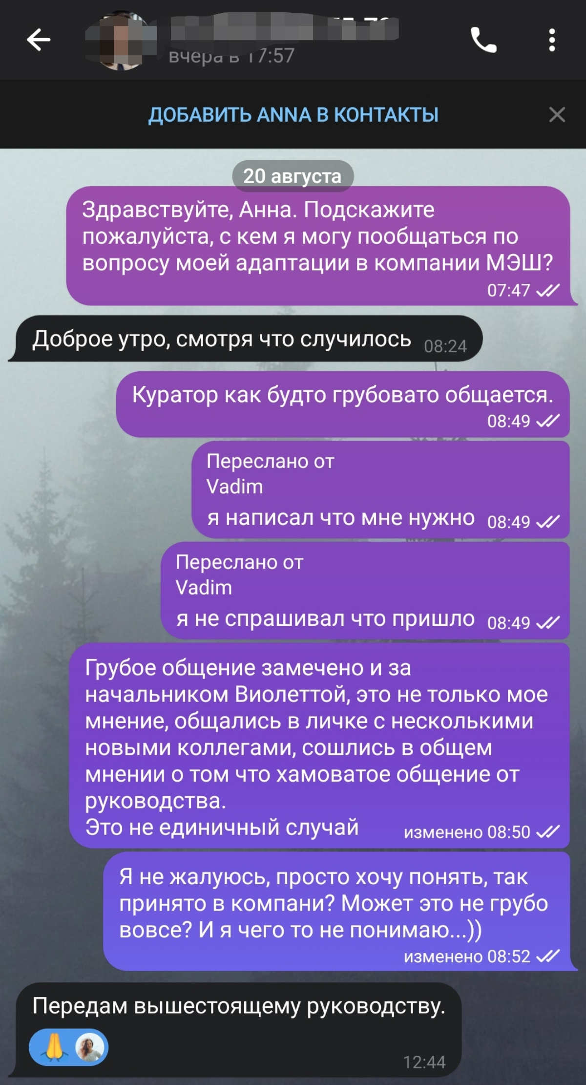 Так, ну чтож...про работу специалиста службы поддержки электронных дневников в МЭШ.
Прошла неделя внедрения в работу и я в Ахуе (простите за мой "французский") | Сетка — социальная сеть от hh.ru