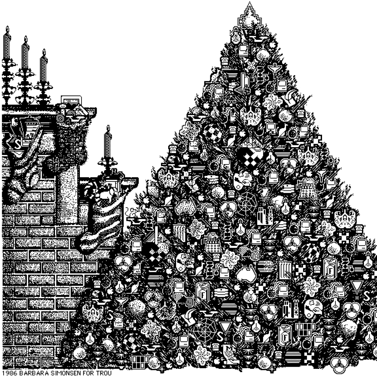 📸 Воскресное вдохновение
Сегодня смотрим на пиксельные MacPaint работы родом из 80х годов.
Было бы здорово попытаться разыскать некоторых из этих художников и посмотреть, чем они занимаются сейчас | Сетка — социальная сеть от hh.ru