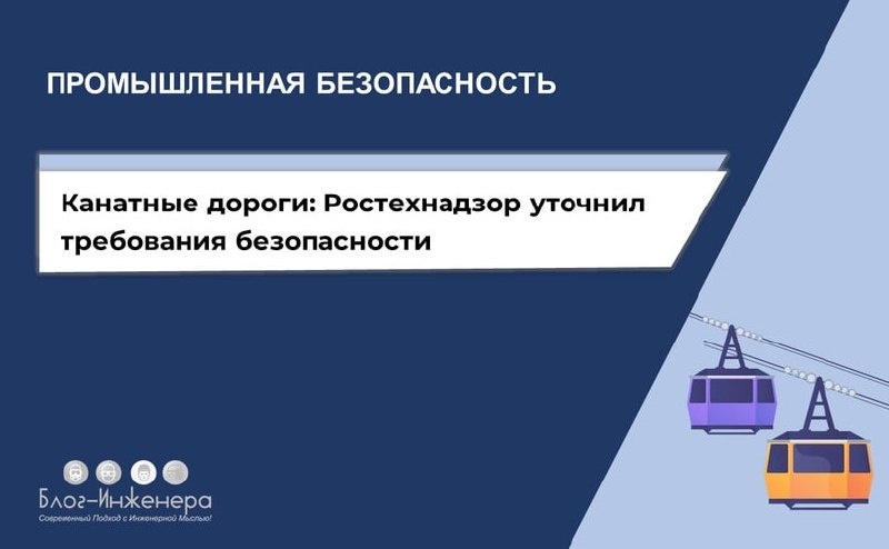 Канатные дороги: Ростехнадзор уточнил требования безопасности
ℹ️ Ростехнадзор сделал обязательными нормы трёх стандартов, устанавливающих требования к приводам, натяжным устройствам и подвижному соста... | Сетка — социальная сеть от hh.ru