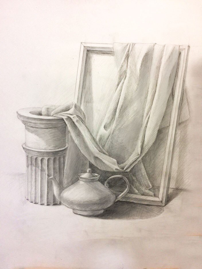 #Дизайнерам #Академическийрисунок
🎨 Художественная школа vs цифровой дизайн: сила фундамента
Мои работы по академическому рисунку и живописи вы можете увидеть тут | Сетка — социальная сеть от hh.ru