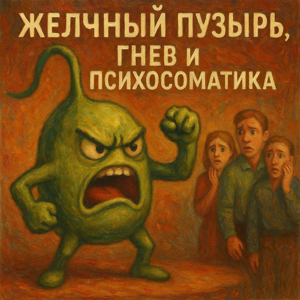Желчный пузырь, гнев и психосоматика. | Сетка — социальная сеть от hh.ru