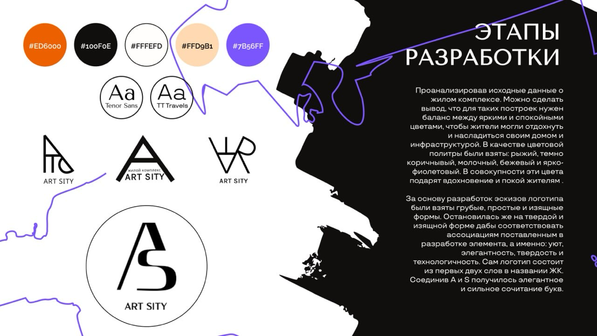 Разработка территориального брендинга для ЖК “ArtSity” | Сетка — социальная сеть от hh.ru