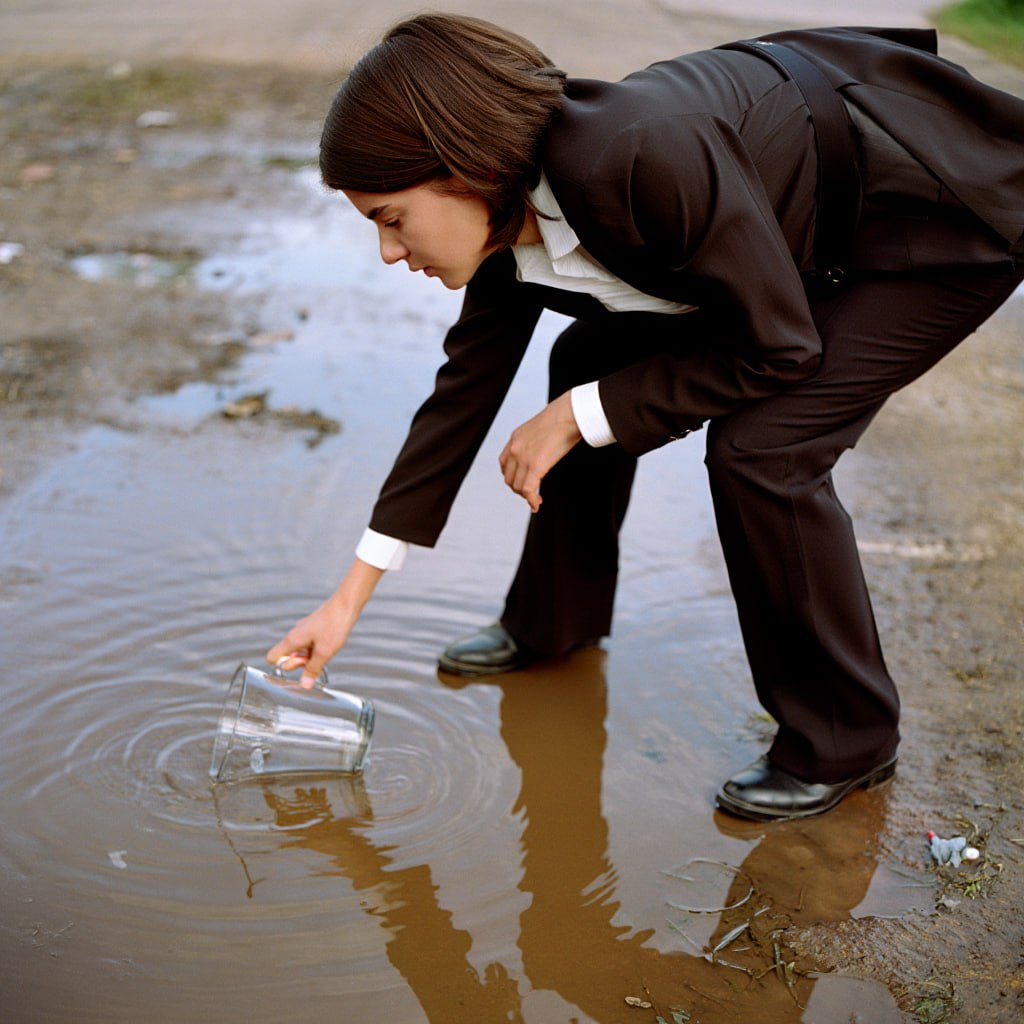 Представьте: вы зачерпываете стакан воды из лужи и... пьёте 🤢
Неприятно, правда? Но ведь с токсичным клиентом вы делаете то же самое – глотаете грязь. Только не физическую, а эмоциональную | Сетка — социальная сеть от hh.ru