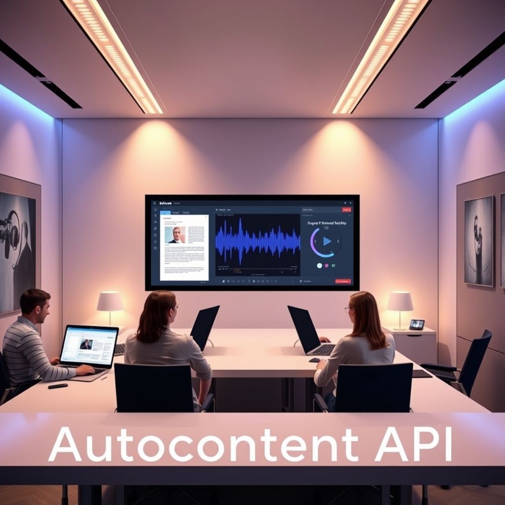 Знакомьтесь с AutoContent API – инновационной платформой для создания подкастов! Этот инструмент позволяет превращать документы, веб-сайты и видео в качественные аудиоформаты | Сетка — социальная сеть от hh.ru