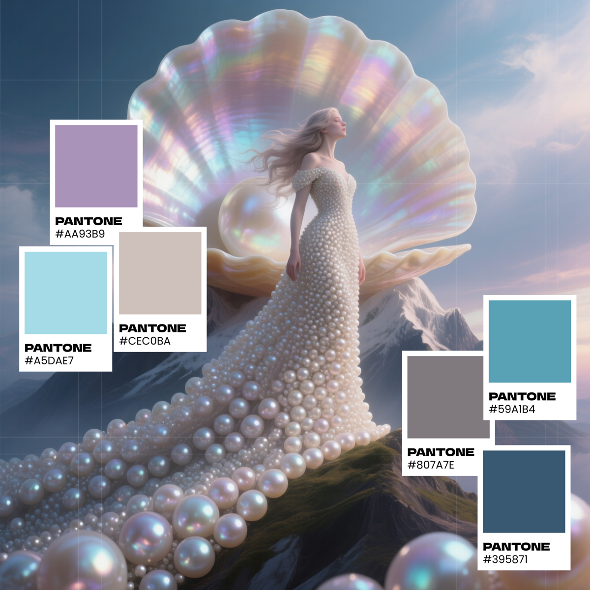 Ловим застывший лунный свет и переводим его в палитру Pantone. Работаем с приглушенной эстетикой, где каждый оттенок — это наслоение смысла и истории. | Сетка — социальная сеть от hh.ru