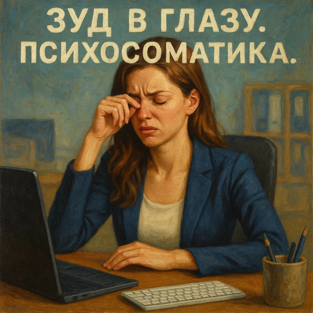 Зуд в глазу. Психосоматика. | Сетка — социальная сеть от hh.ru