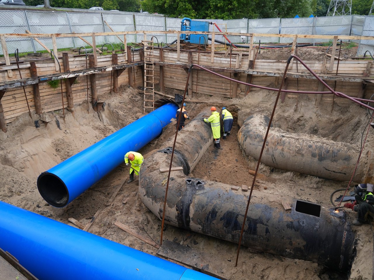 👷‍♂Мосводоканал завершило масштабные работы по обновлению инженерных сетей одной из вылетных магистралей города – Волгоградского проспекта, а также Марксистской улицы | Сетка — социальная сеть от hh.ru