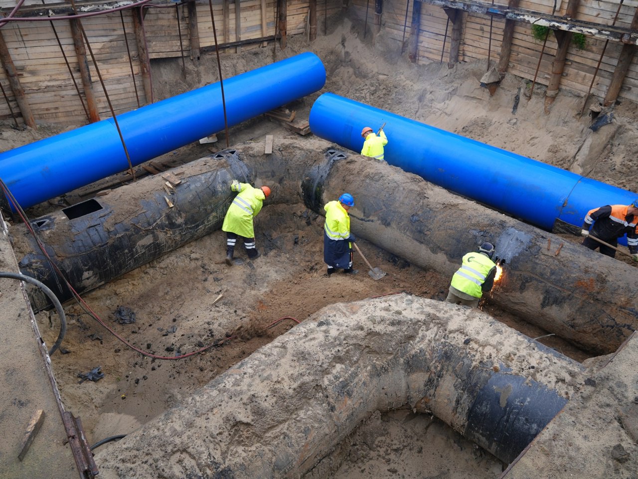 👷‍♂Мосводоканал завершило масштабные работы по обновлению инженерных сетей одной из вылетных магистралей города – Волгоградского проспекта, а также Марксистской улицы | Сетка — социальная сеть от hh.ru