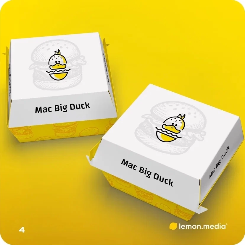 Логотип для компании «Mac Big Duck» | Сетка — социальная сеть от hh.ru