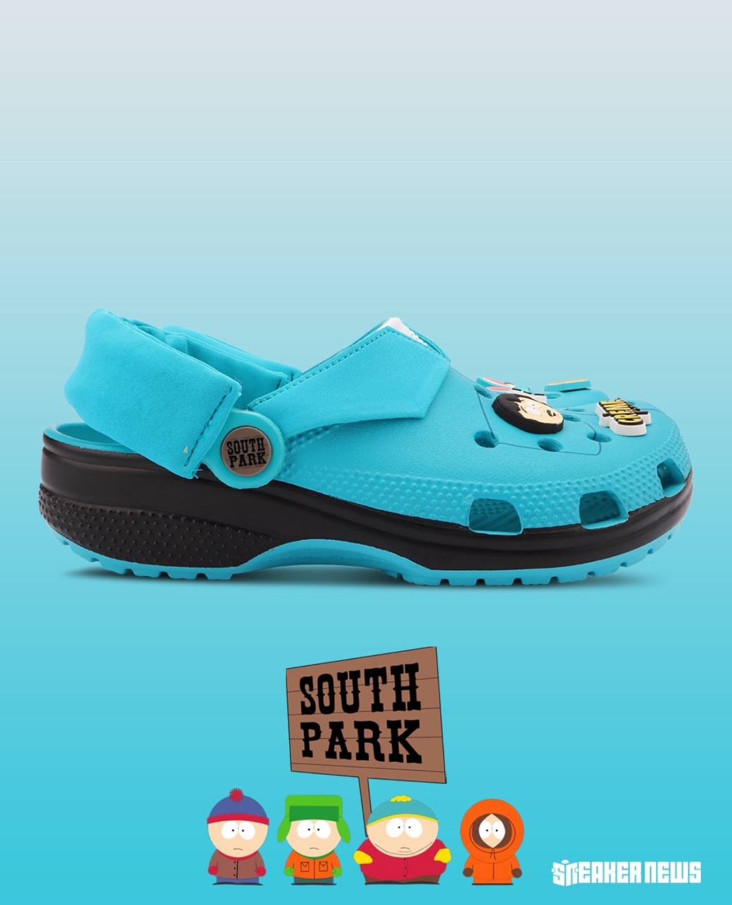 ⚡️ Crocs выпустит коллабу с Южным парком. Сабо должны выйти уже 4 сентября и будут стоить $80.
Встаём в очередь за кроксами с Полотенчиком 🙉 | Сетка — социальная сеть от hh.ru