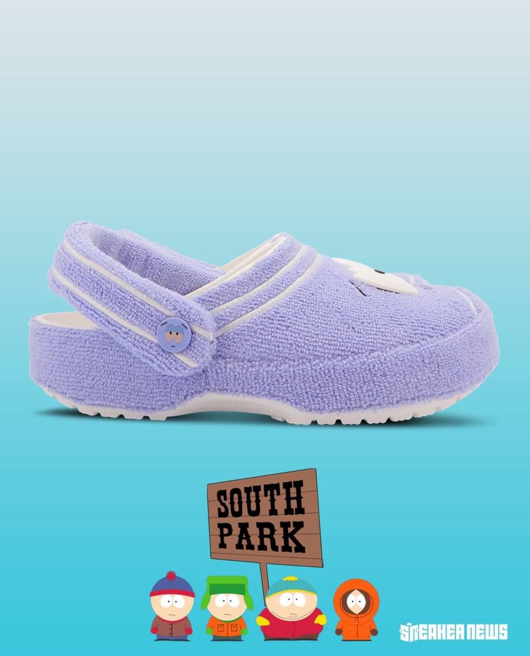 ⚡️ Crocs выпустит коллабу с Южным парком. Сабо должны выйти уже 4 сентября и будут стоить $80.
Встаём в очередь за кроксами с Полотенчиком 🙉 | Сетка — социальная сеть от hh.ru