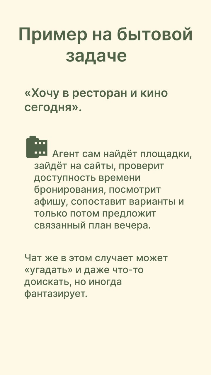 Что такое режим агента в ChatGPT и с чем его едят? 🗝
На прошлой неделе мы с вами обсуждали режим агента в ChatGPT, и многие просили сделать разбор: что это вообще за функция, чем она отличается от «на... | Сетка — социальная сеть от hh.ru
