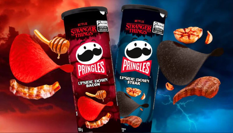 Оооо, даже Pringles заколлабился со Stranger Things и к премьере финального сезона выкатил два вида чипсиков с Изнанки:
⚡️ Upside Down карамелизированный бекон
⚡️ Upside Down копченый стейк, приправле... | Сетка — социальная сеть от hh.ru