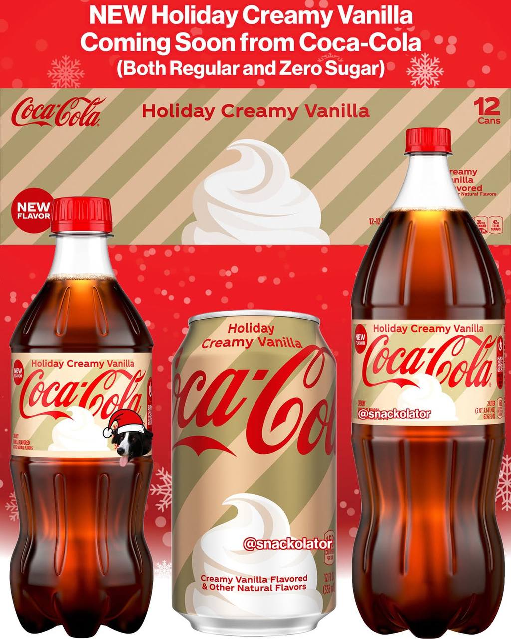 Ооо, в интернетах пишут, что Coca Cola дропнет к октябрю новый ПРАЗДНИЧНЫЙ вкус | Сетка — социальная сеть от hh.ru