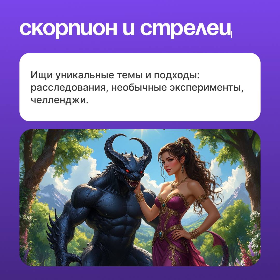 Каждый знак зодиака может прокачать свои навыки медийщика. Вот несколько практических советов для твоего типа личности 🙈🙌
@medialabteam 🤍 | Сетка — социальная сеть от hh.ru