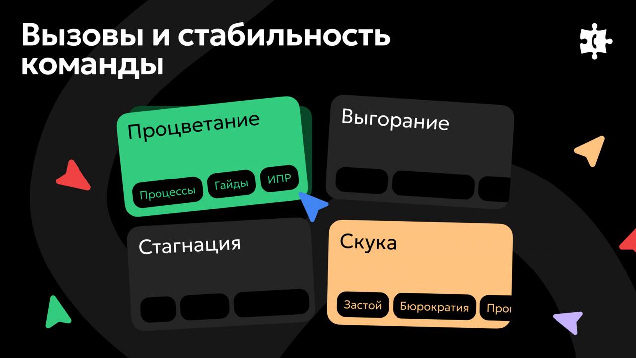 🔝 Вызовы и стабильность команды
Александр Горчаков, руководитель дизайн-команды в Voximplant, рассказал о балансе между стабильностью и вызовами в управлении творческими командами | Сетка — социальная сеть от hh.ru