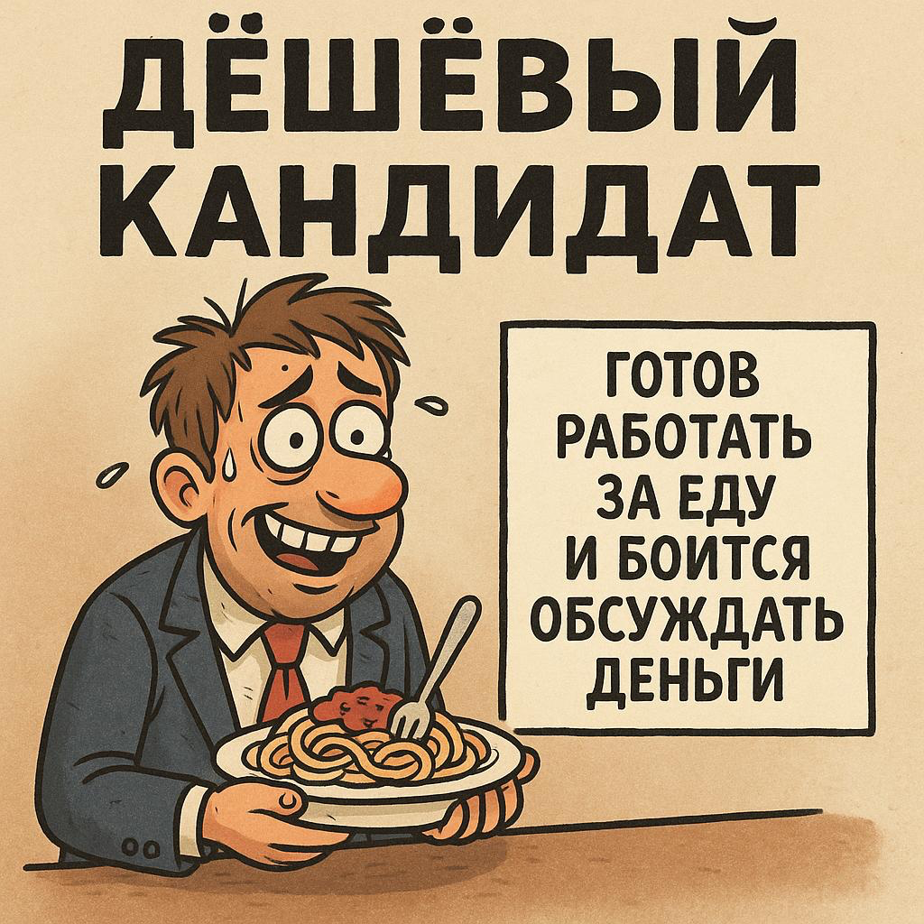 «ДЕШЁВЫЙ» КАНДИДАТ | Сетка — социальная сеть от hh.ru