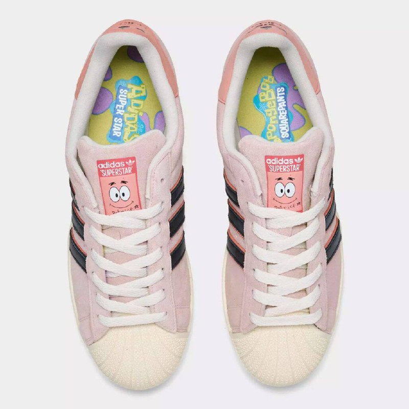 SpongeBob SquarePants x adidas Superstar «Patrick Star»
Нереальная коллаба— пополнение коллекции Губки Боба | Сетка — социальная сеть от hh.ru