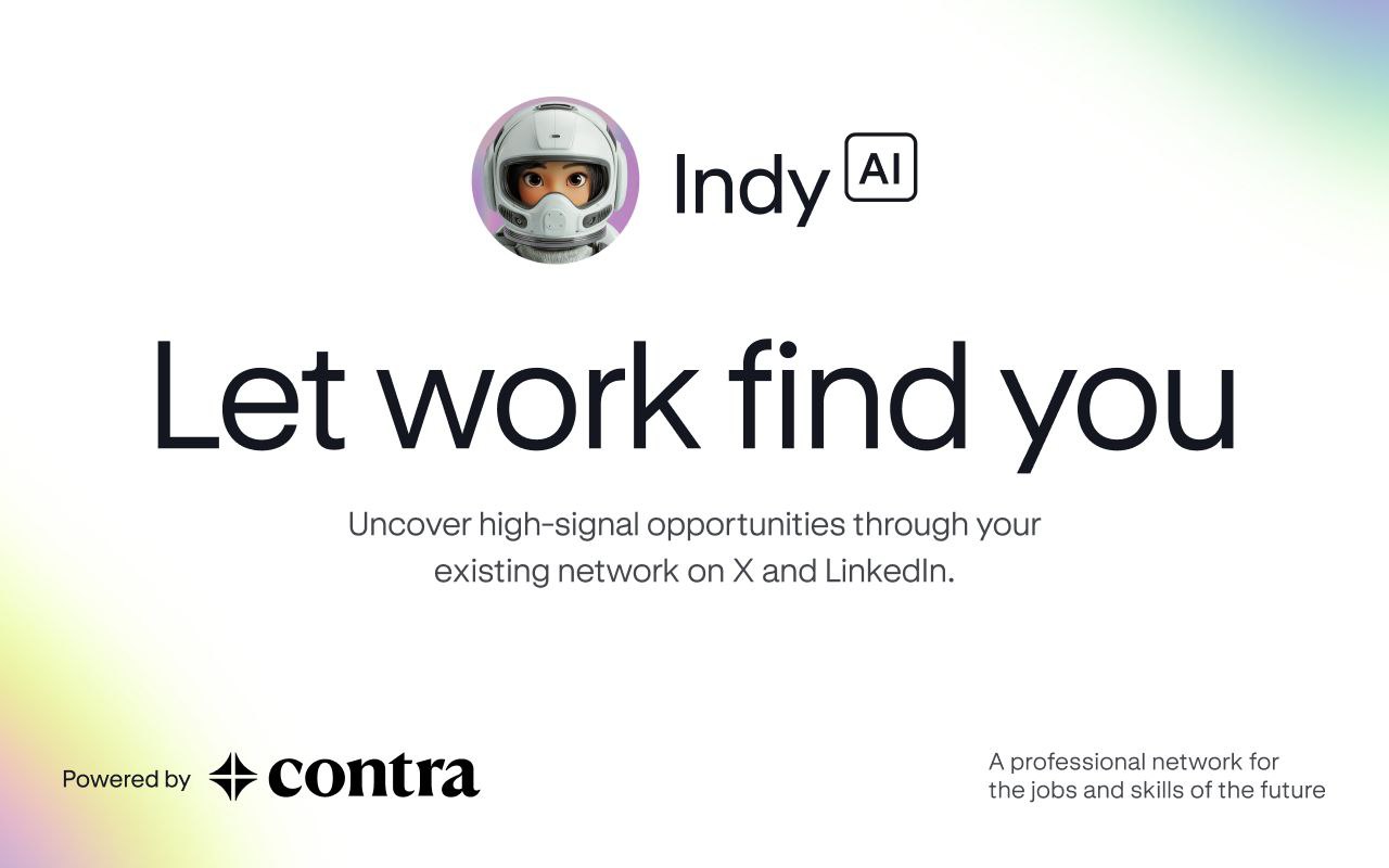 Диджитал-распаковка: Indy AI | Сетка — социальная сеть от hh.ru