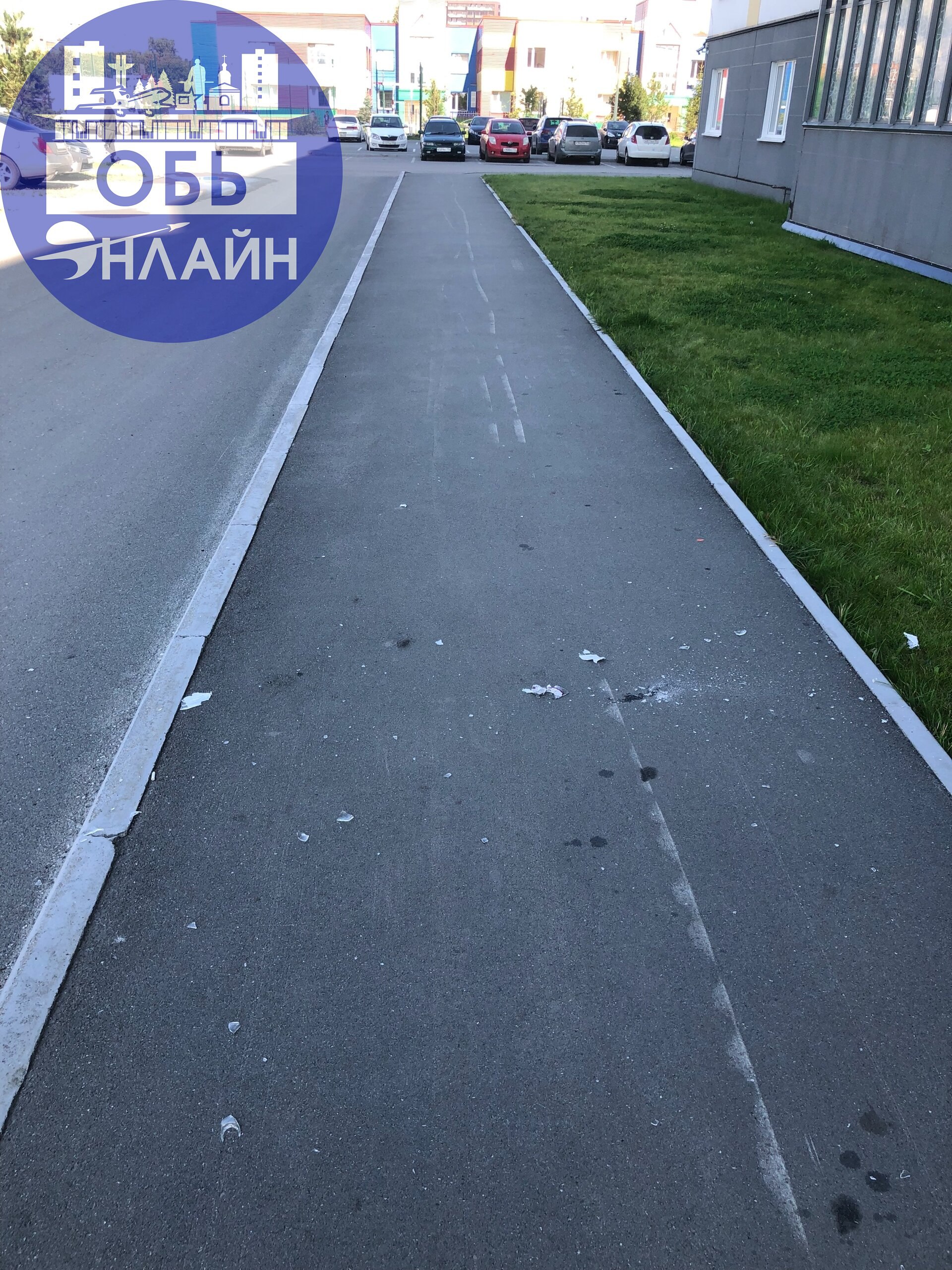↗ Сегодня в 12:49 по адресу Октябрьская,3 какое-то существо выкинуло с балкона(не увидел с какого этажа) стеклянную бытылку,которая упала в 2-3 метрах от проходивших мимо детей и мужчины | Сетка — социальная сеть от hh.ru