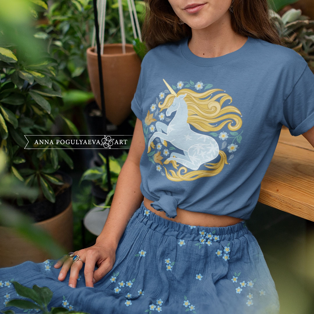 Волшебные лошадки на принтах для одежды и аксессуаров | Сетка — социальная сеть от hh.ru