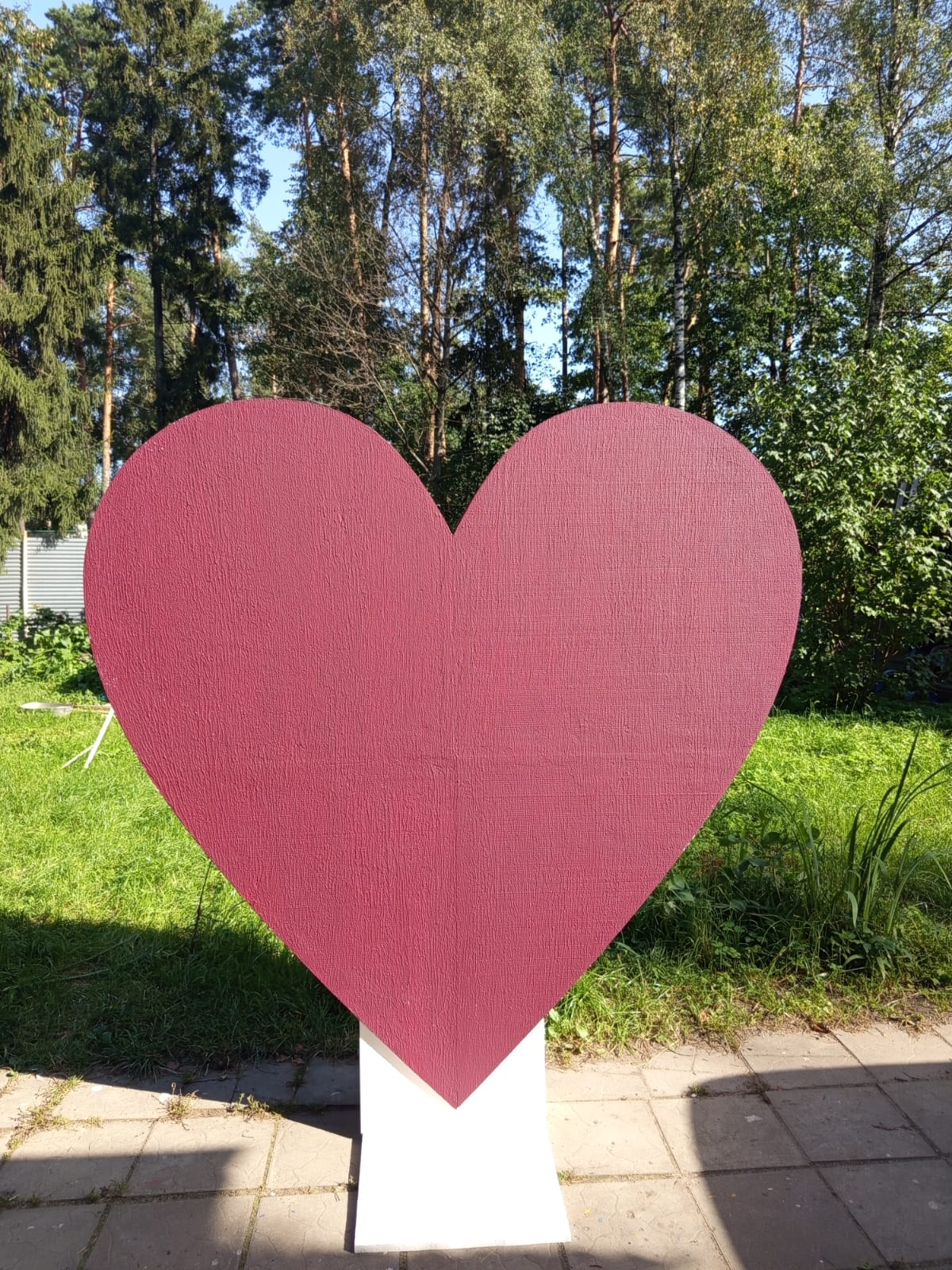 Большое объемное сердце из пенопласта | Сетка — социальная сеть от hh.ru