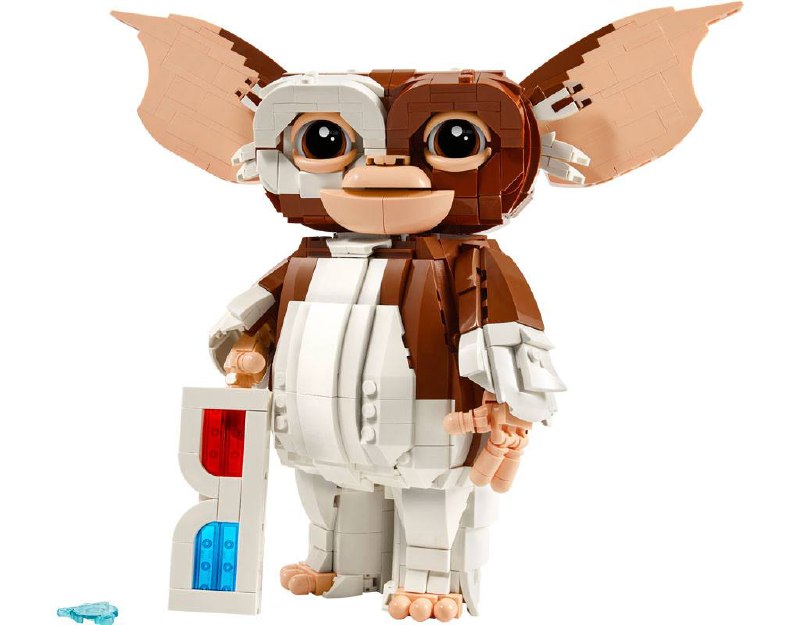 LEGO выпускает набор по «Гремлинам» — собрать Гизмо можно будет из 1125 деталей. Цена — примерно 10 тысяч рублей, старт продаж намечен на 1 октября | Сетка — социальная сеть от hh.ru