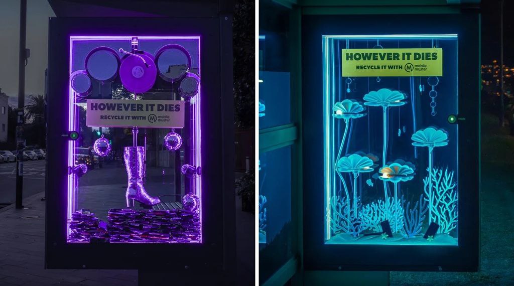 🧬Австралийские автобусные остановки стали площадкой для необычной выставки, посвящённой переработке техники | Сетка — социальная сеть от hh.ru