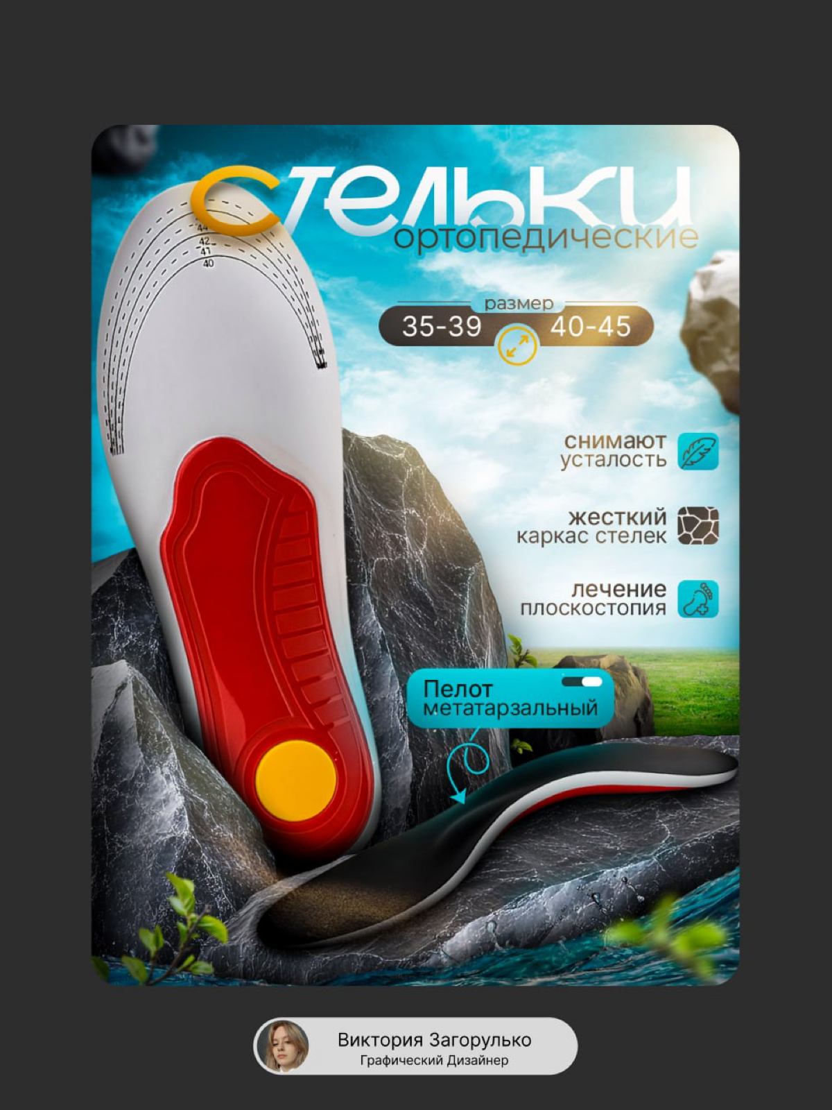 Тест CTR| Стельки ортопедические | Сетка — социальная сеть от hh.ru
