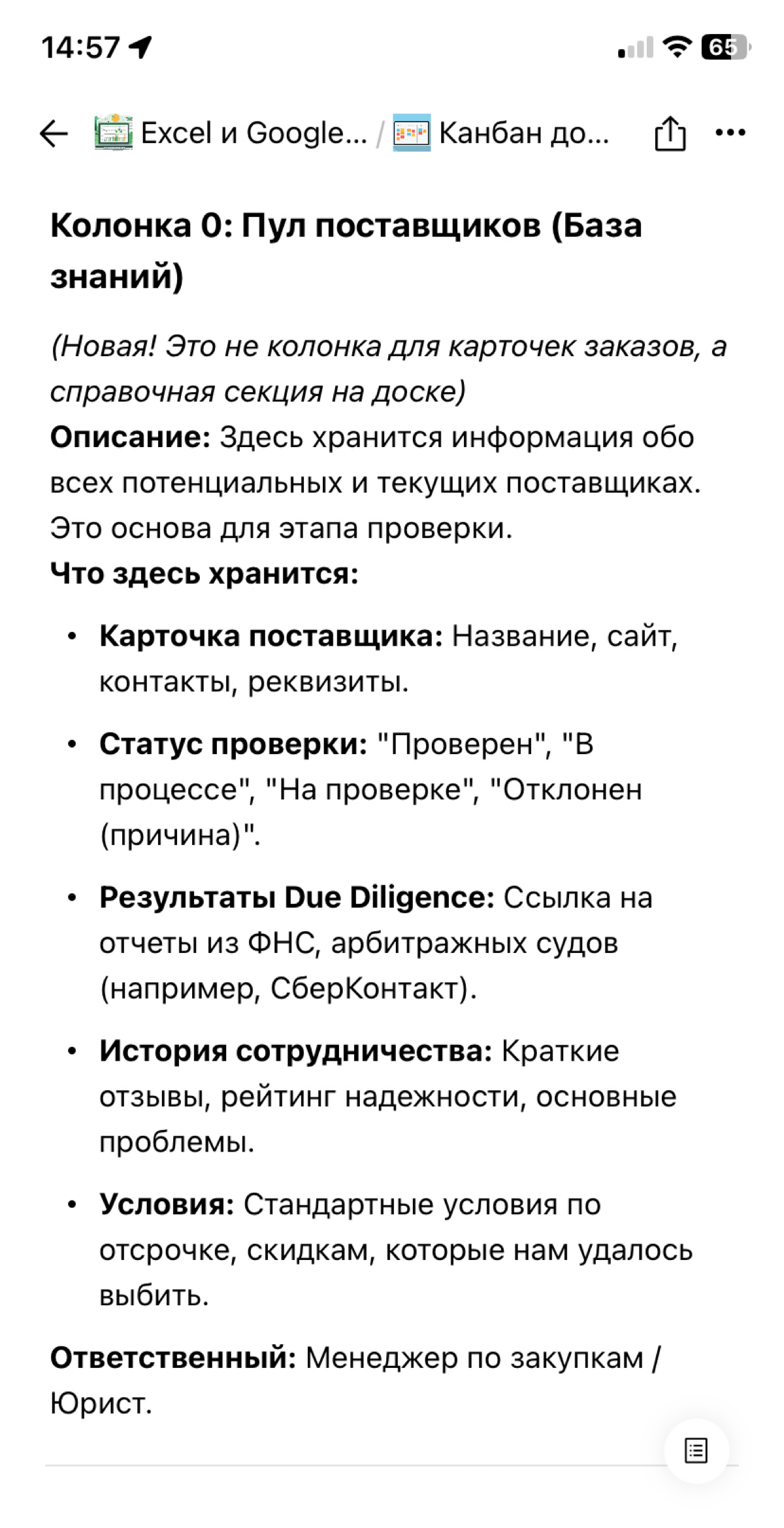 Канбан доска | Сетка — социальная сеть от hh.ru