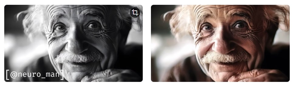 Раскрась прошлое яркими красками: ИИ-помощник для фото | Сетка — социальная сеть от hh.ru