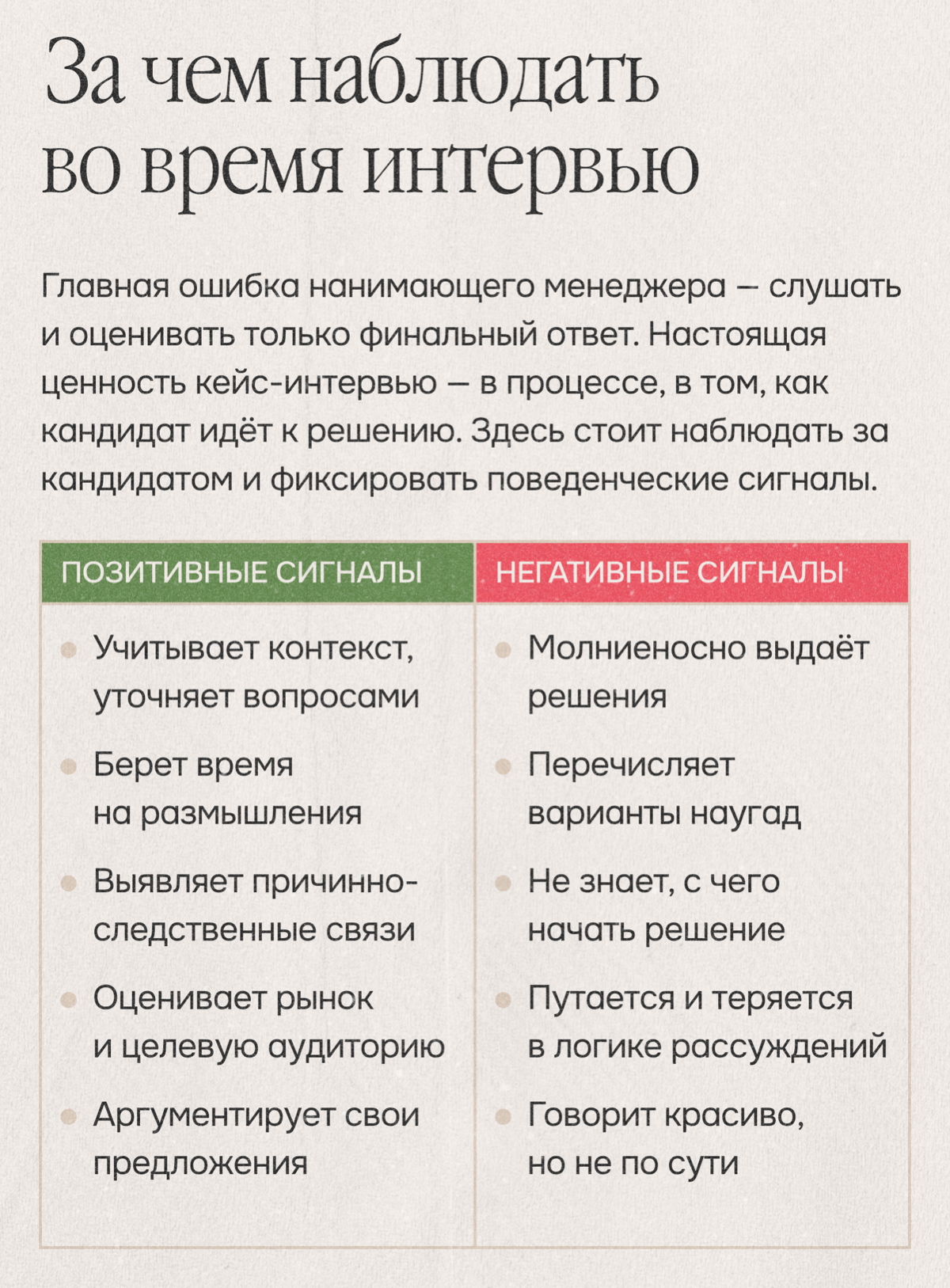 Кейс-интервью: что скрывается за ответами кандидатов | Сетка — социальная сеть от hh.ru