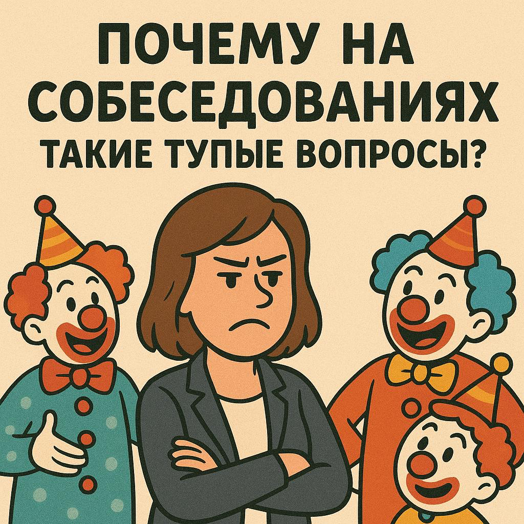 🤦‍♂️ Почему на собеседованиях такие тупые вопросы? | Сетка — социальная сеть от hh.ru