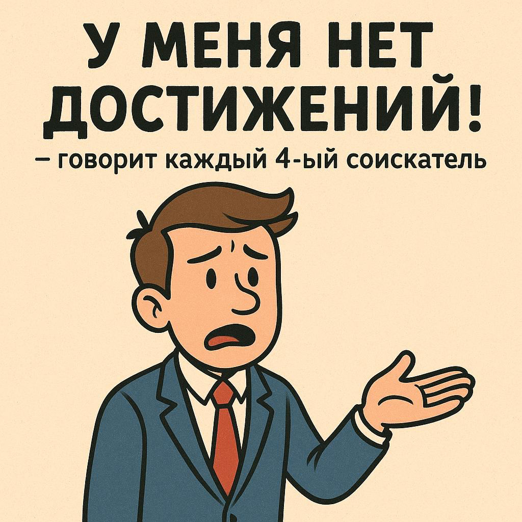 «У меня нет достижений!» – говорит каждый 4-ый соискатель. | Сетка — социальная сеть от hh.ru
