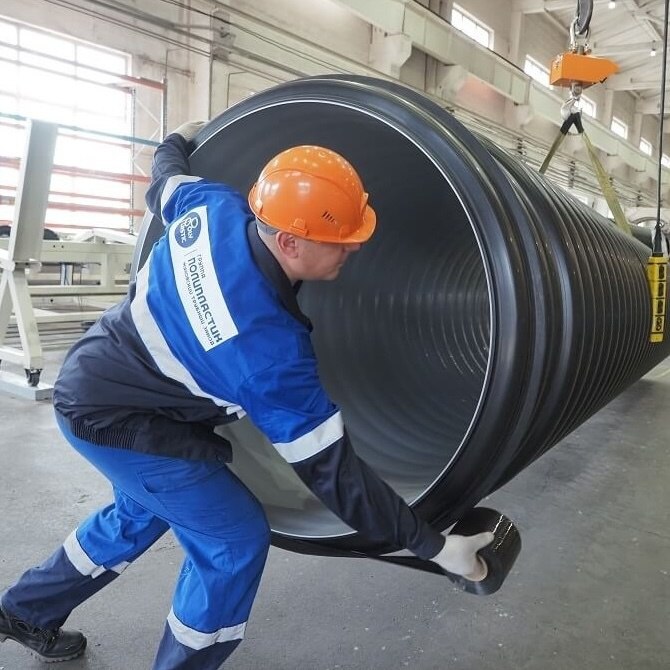 Группа ПОЛИПЛАСТИК открыла производство новых для России полимерных труб
Первое в России производство гофрированных труб КОРСИС
#группаполипластик #полипластик #pipingsystems #сантехника #отопление #к... | Сетка — социальная сеть от hh.ru