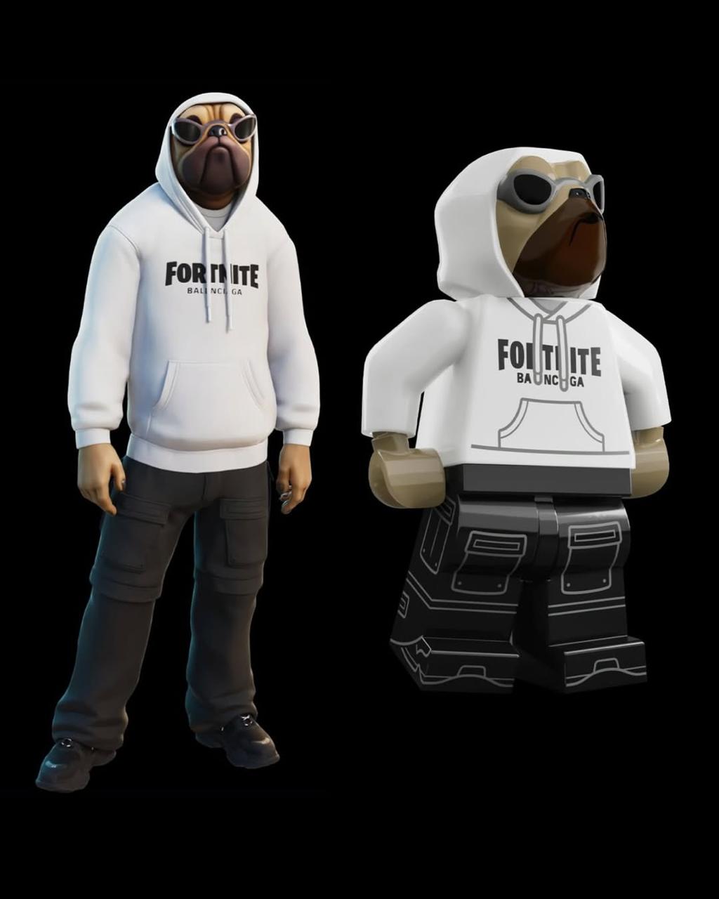 Balenciaga возобновляет сотрудничество с Fortnite, начавшееся в 2021 году. Это был один из первых экспериментов люксовых брендов в сфере цифровой моды | Сетка — социальная сеть от hh.ru