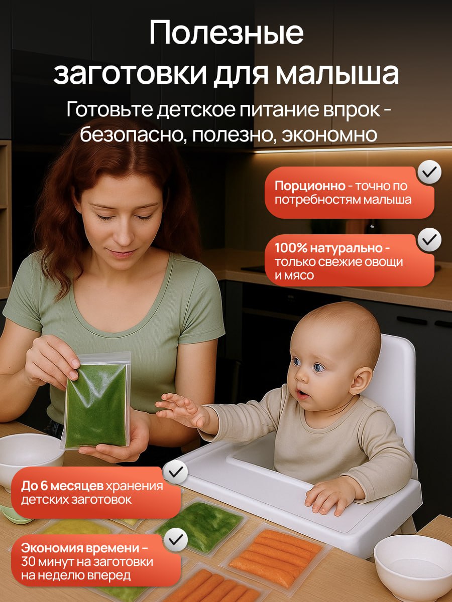 🍂 Осень — время заготовок.
Кто-то упаковывает грибы и варенье,
а я — новую серию карточек для WB.  
✨Главный ингредиент - вакууматор | Сетка — социальная сеть от hh.ru