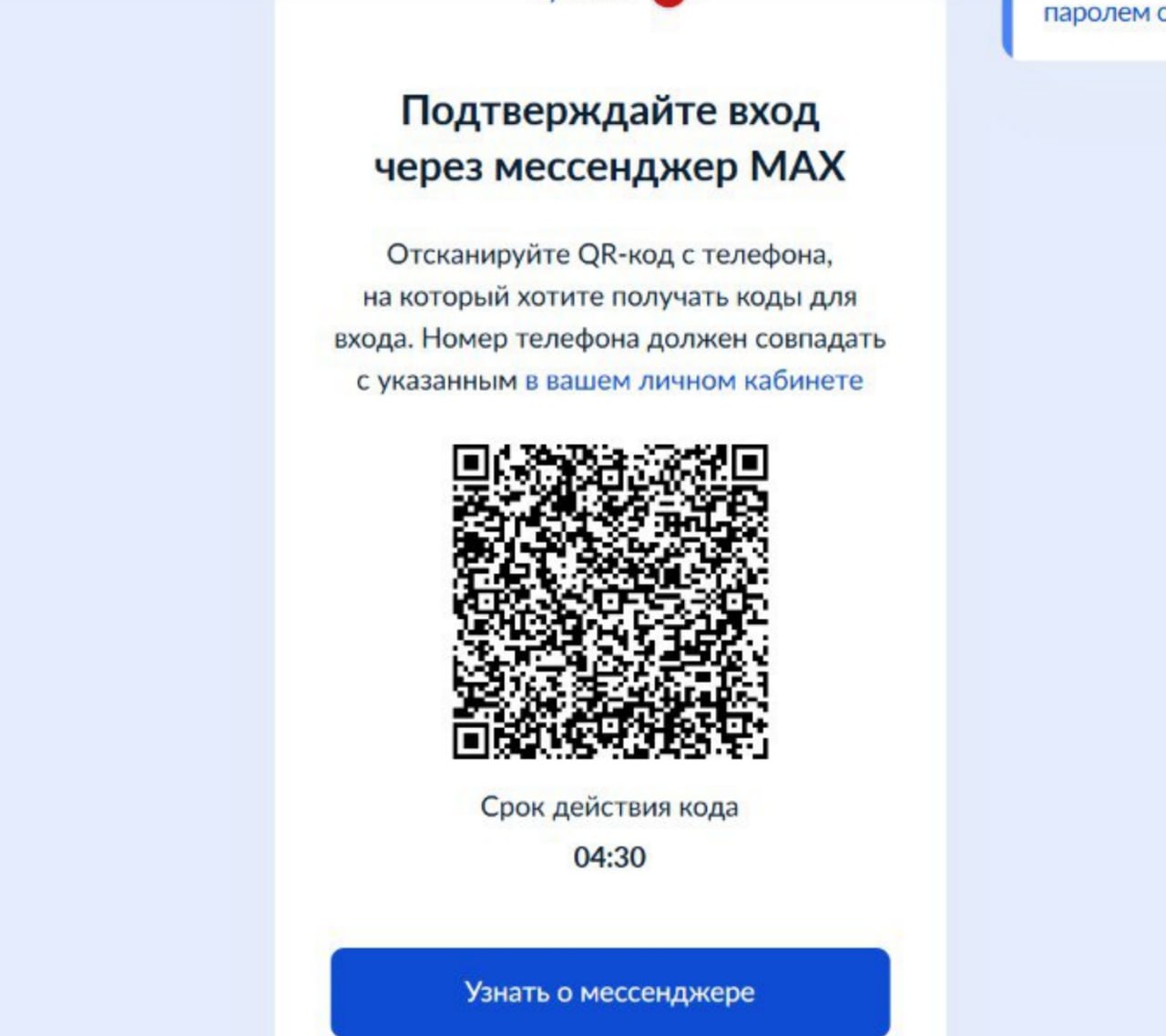 Тем временем MAX добрался и до Госуслуг: теперь там предлагают подтверждать вход именно через мессенджер. | Сетка — социальная сеть от hh.ru