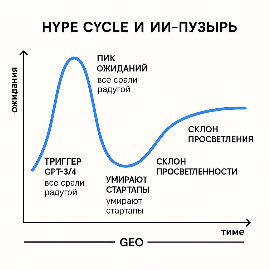 ИИ-пузырь, Гартнер и реальность. | Сетка — социальная сеть от hh.ru