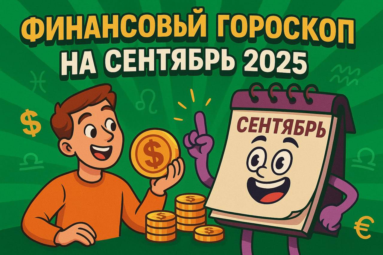 🔮 Ваша любимая рубрика возвращается — финансовый гороскоп на сентябрь 2025!
Звёзды снова взялись за экономику, и у них для нас есть кое-что интересное | Сетка — социальная сеть от hh.ru