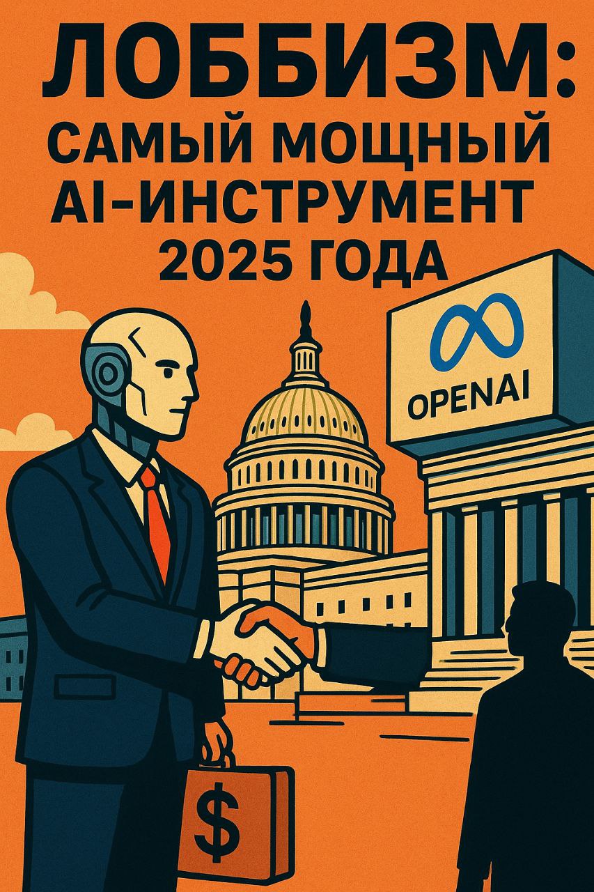 🔥 «Лоббизм: самый мощный AI-инструмент 2025 года»
Окей, забудь сказки про «демократию» и «честные правила игры» | Сетка — социальная сеть от hh.ru